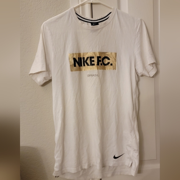 Nike FC Brasil Classic White Short Sleeve Tee - Picture 1 of 3